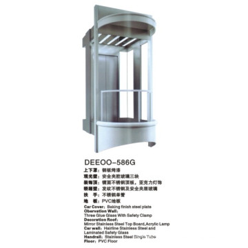 Energy Saving Sightseeing Elevator Glass Lift Deeoo-586g